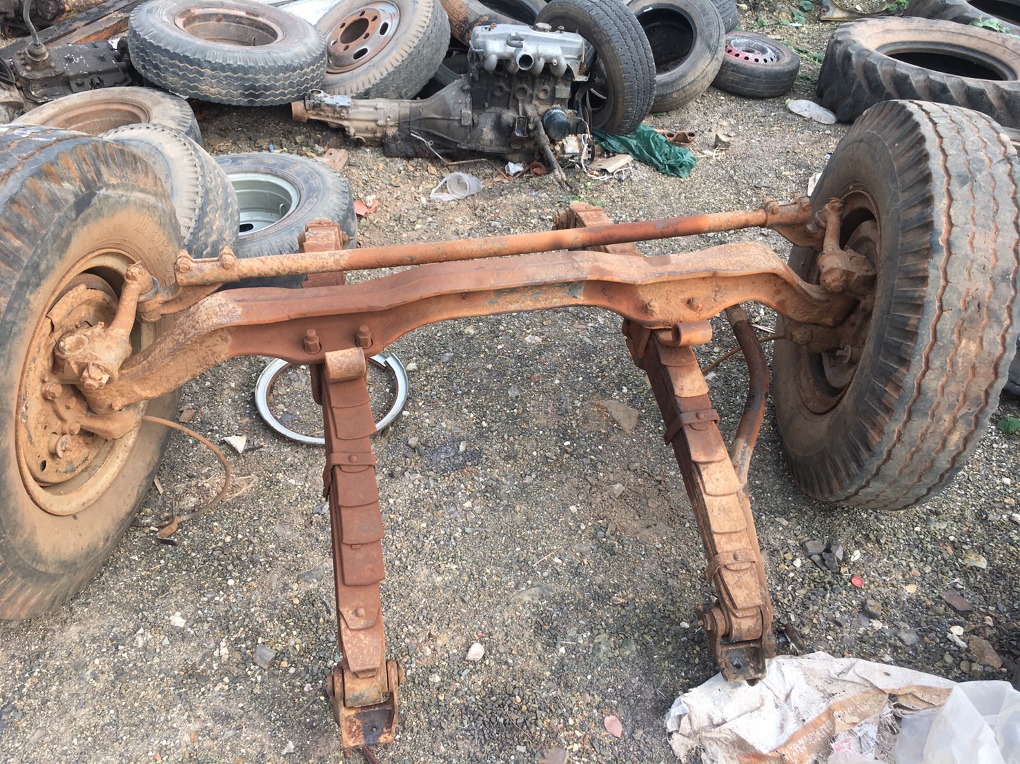 ขายคานหน้า พร้อมแหนบ HIno 2K 22000บาท พร้อมใช้งาน