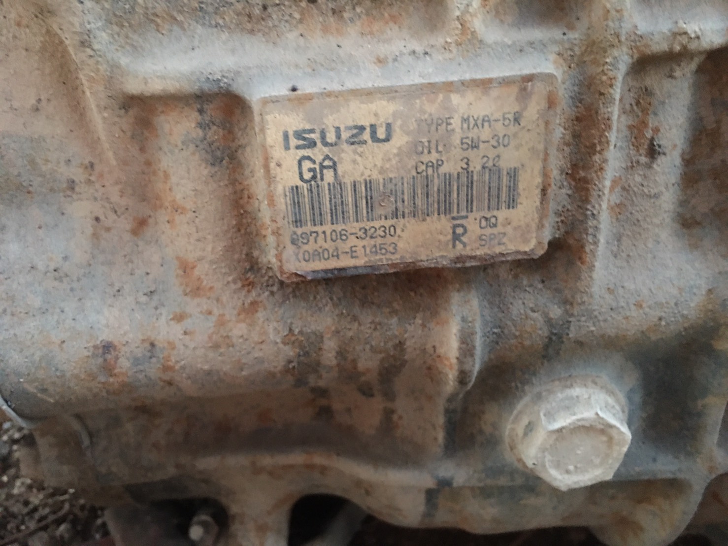 เกียร์ ISUZU 4HF 120แรง พร้อมเกียร์ ฝาก 26000 บาท 0816278866