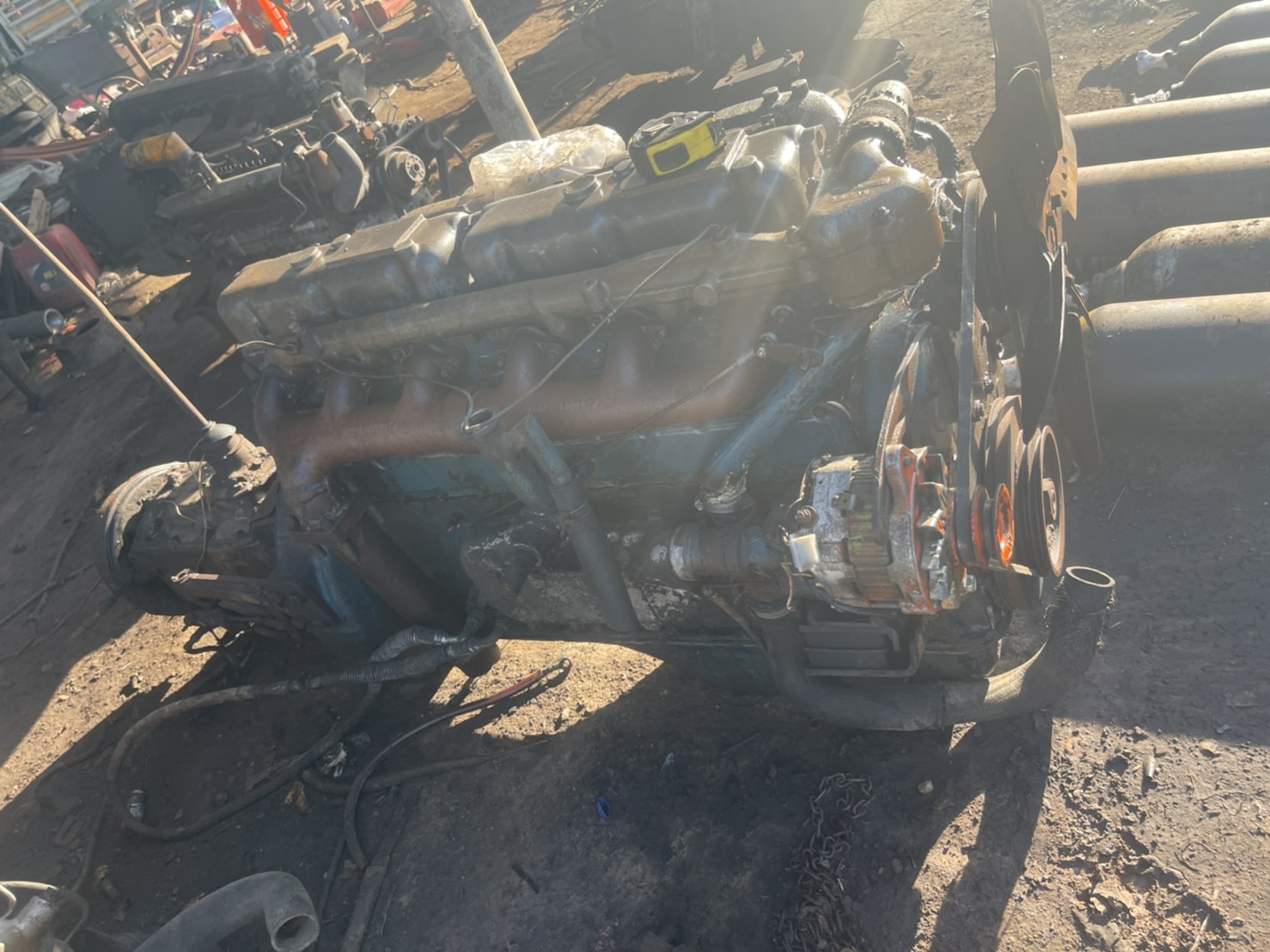 เครื่องพร้อมเกียร์ นิสัน PD6 185 แรง เครื่องพร้อมเกียร์ นิสัน PD6 185 แรง