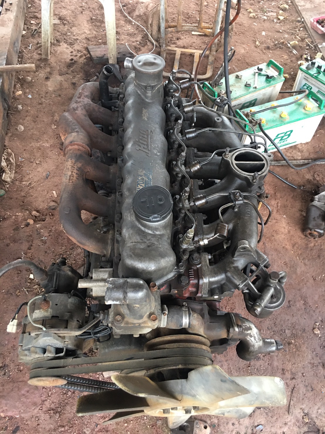 เครื่อง HINO 168 แรง EH700 45000 บาท