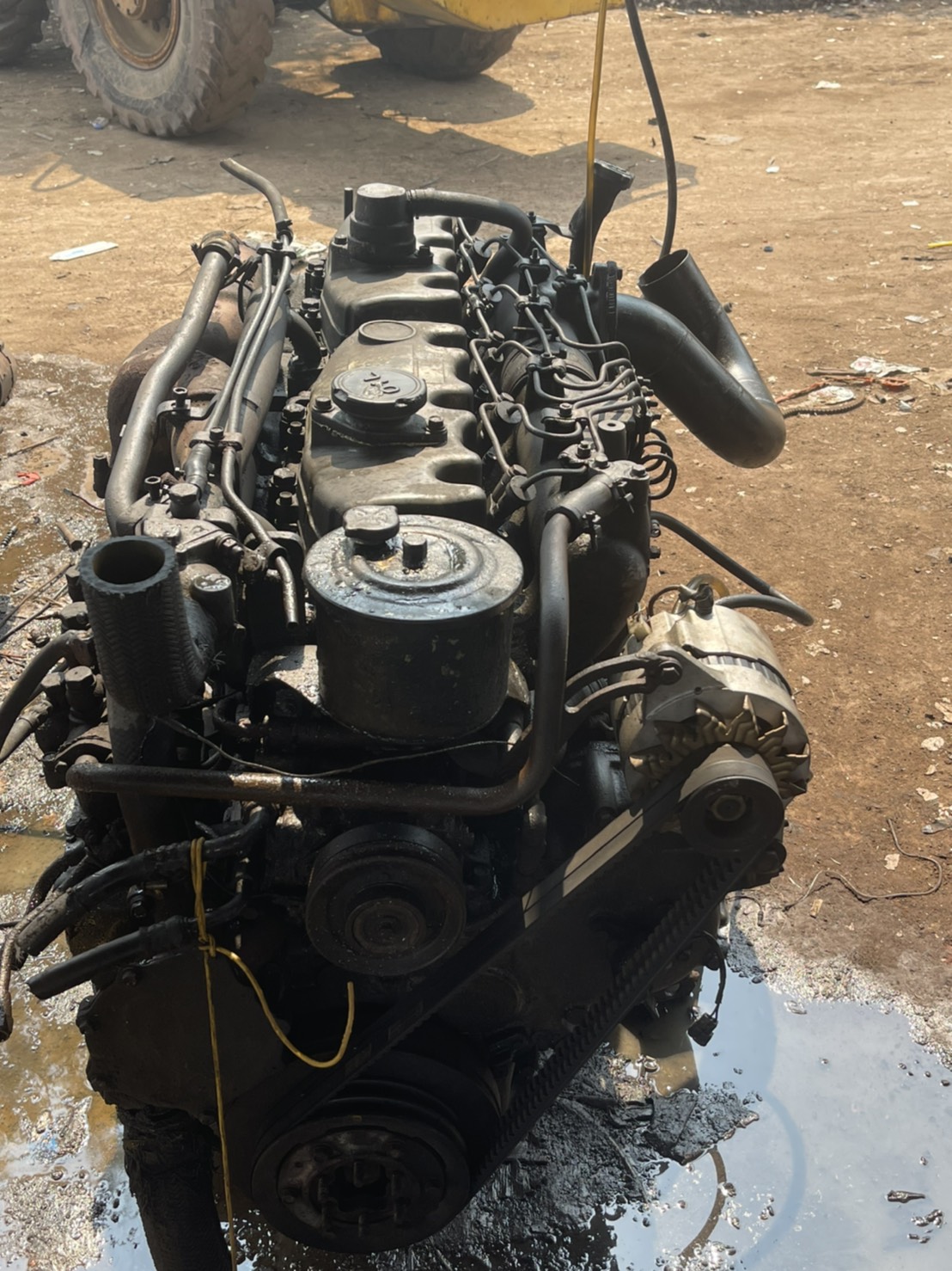 เครื่อง HINO EK100 พร้อมเกียร์ เครื่อง HINO EK100 พร้อมเกียร์