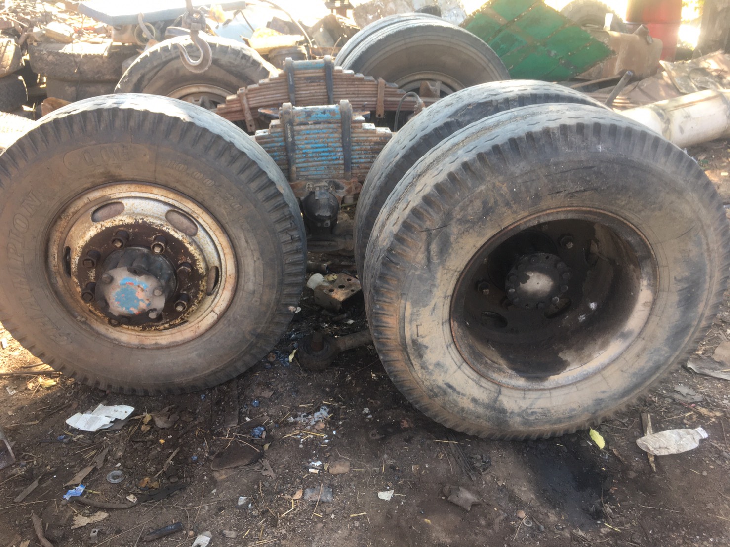 ขายชุดเพลา แหนบ โบ้กี้ ISUZU175  พร้อมใช้้งาน 39000บาท 0816278866