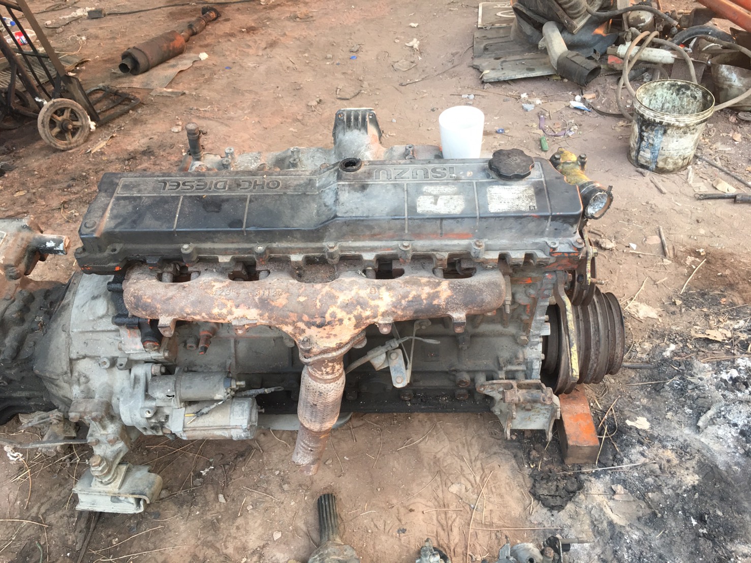 แยกอะไหล่ 6HE1 ข้อSTD