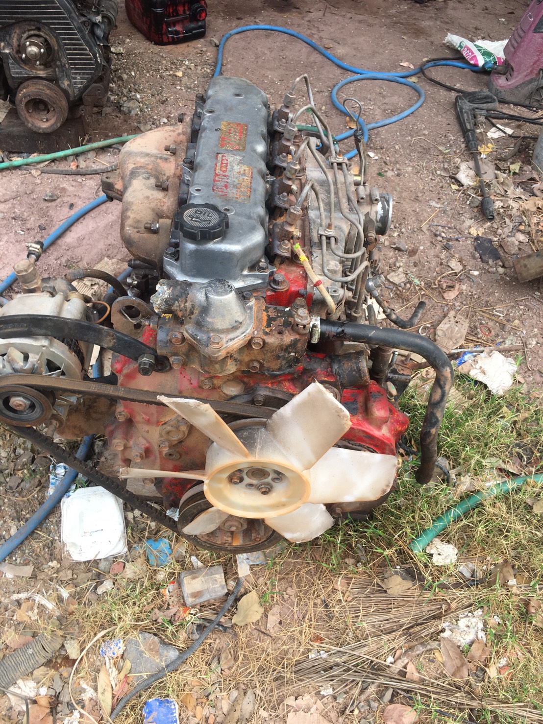 ขายเครื่อง Hino WO4D 117แรง ใบชื้อขาย 39000บาท