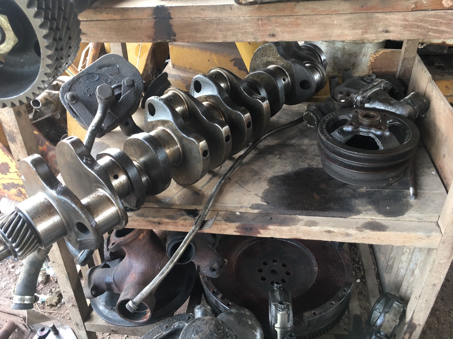 แยกอะไหล่ HINO HO7C ราคาเบาๆ ข้อเหวี่ยง STD