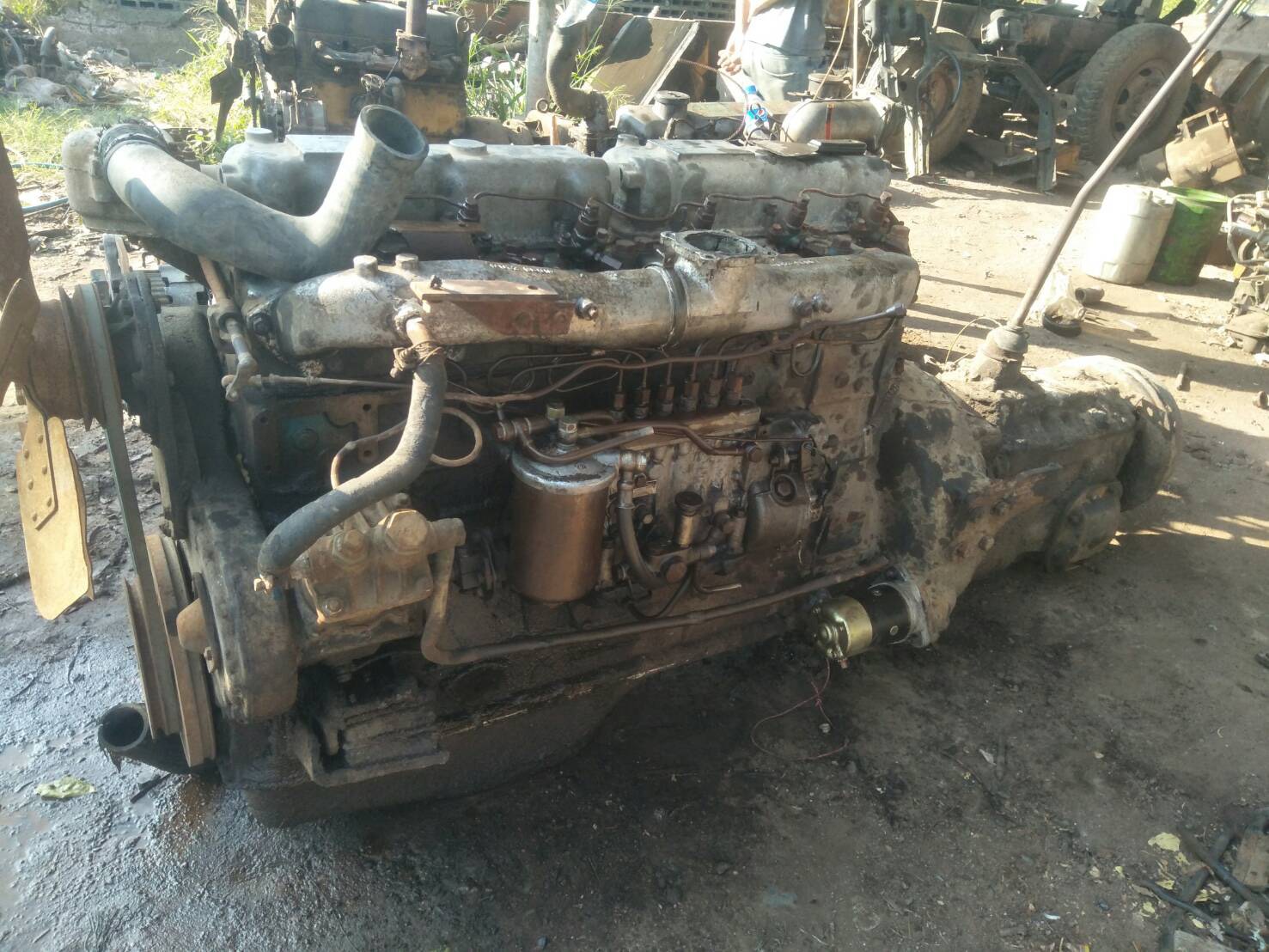 เครื่องนิสสัน PD6 185 แรงพร้อมเกีย 50000 บาท พร้อมใช้งาน 0816278866