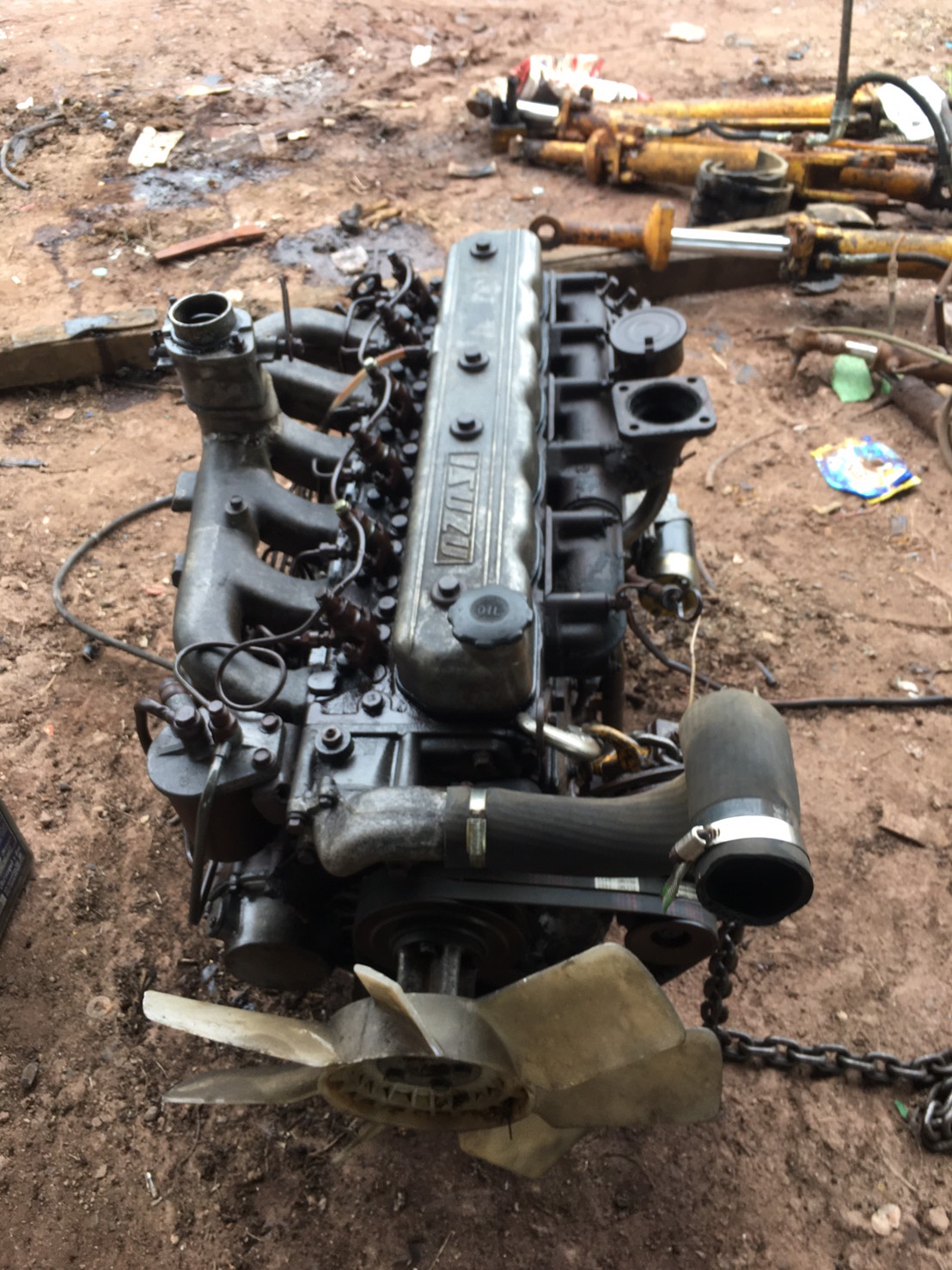 เครื่อง ISUZU 145 แรง 6BB1 พร้อมใช้งาน36000 บาท