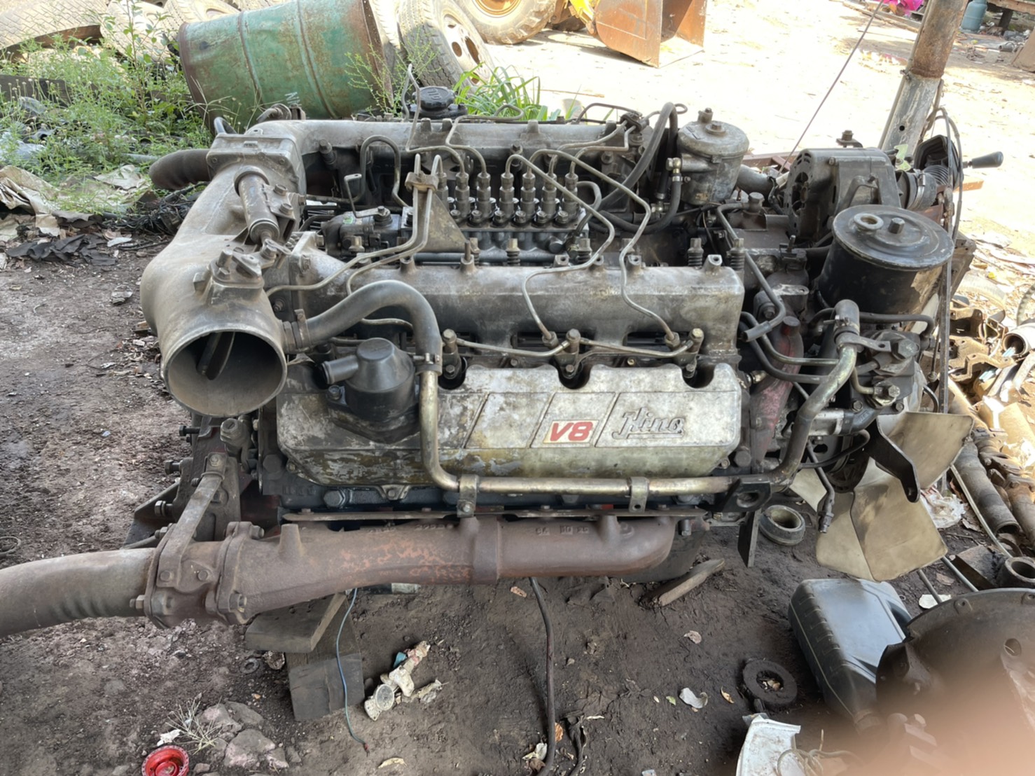 เครื่อง Hino V8 EF750 300 แรง 59000 บาท พร้อมใช้งาน 0816278866