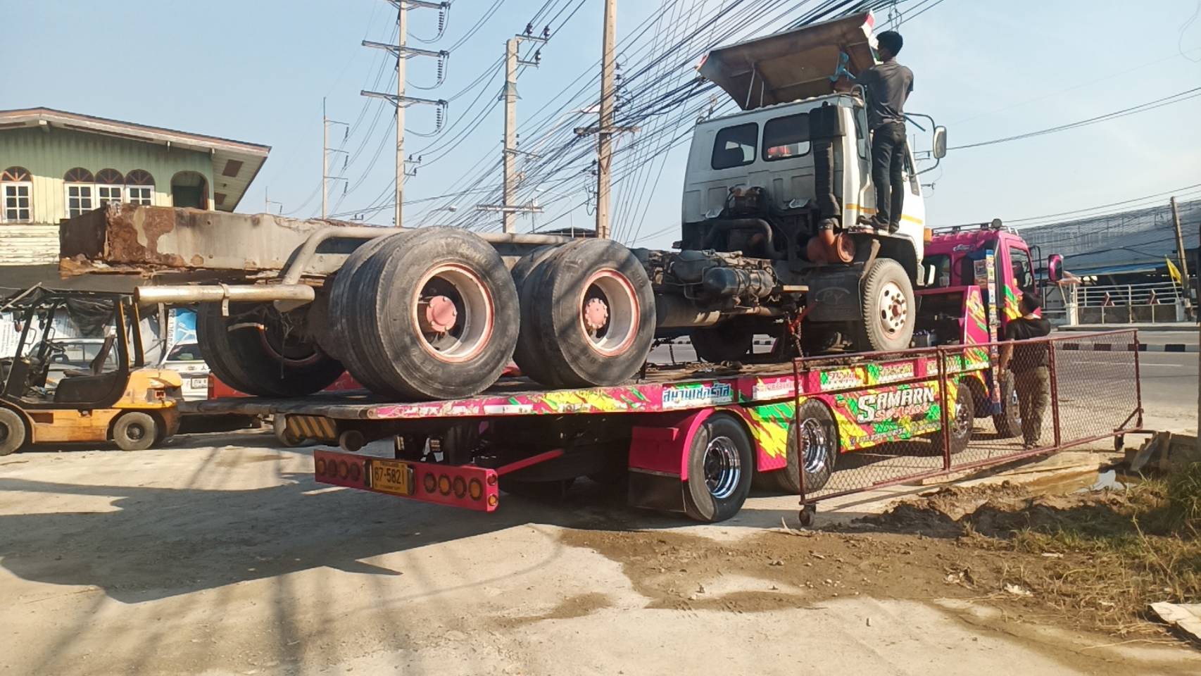 แยกอะไหล่ isuzu จัมโบ้ เอกสารครบ คัสชีฝุ