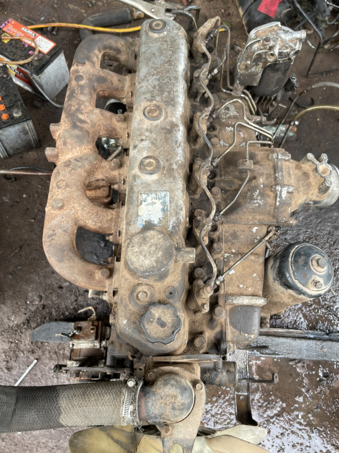 เครื่อง 6D16 68000 บาท พร้อมใช้งาน ใบชื้อขาย 0816278866