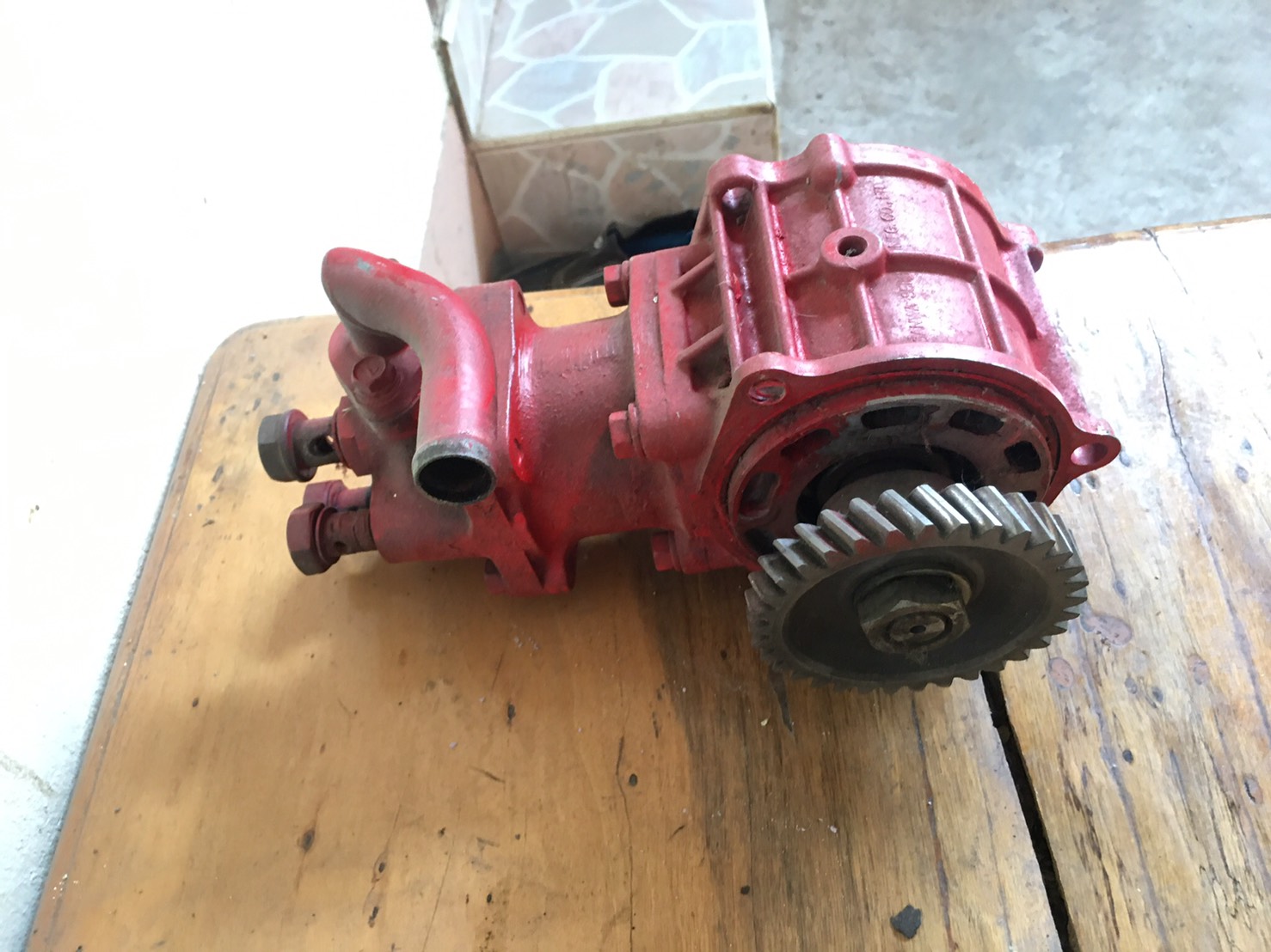 ปั้มลม Hino HO7C 6800 บาท พร้อมใช้งาน