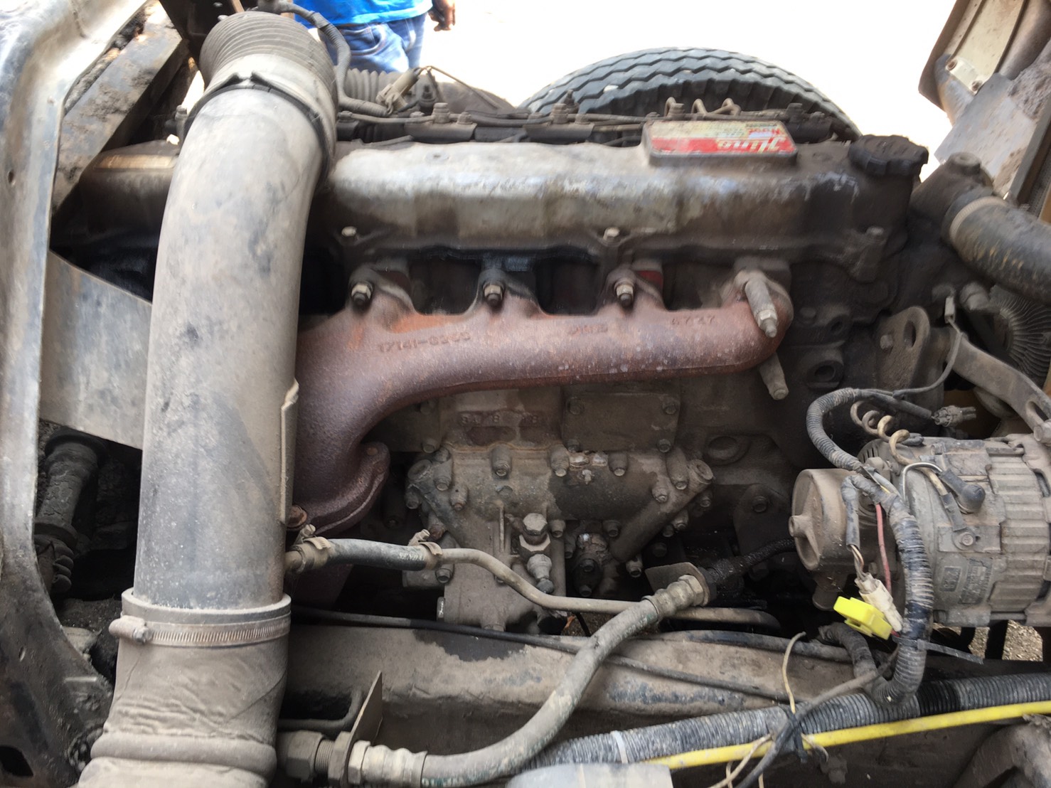 เครื่อง HINO WO6E 165แรง พร้อมใช้งาน 50000บาท ใบชื้อขาย