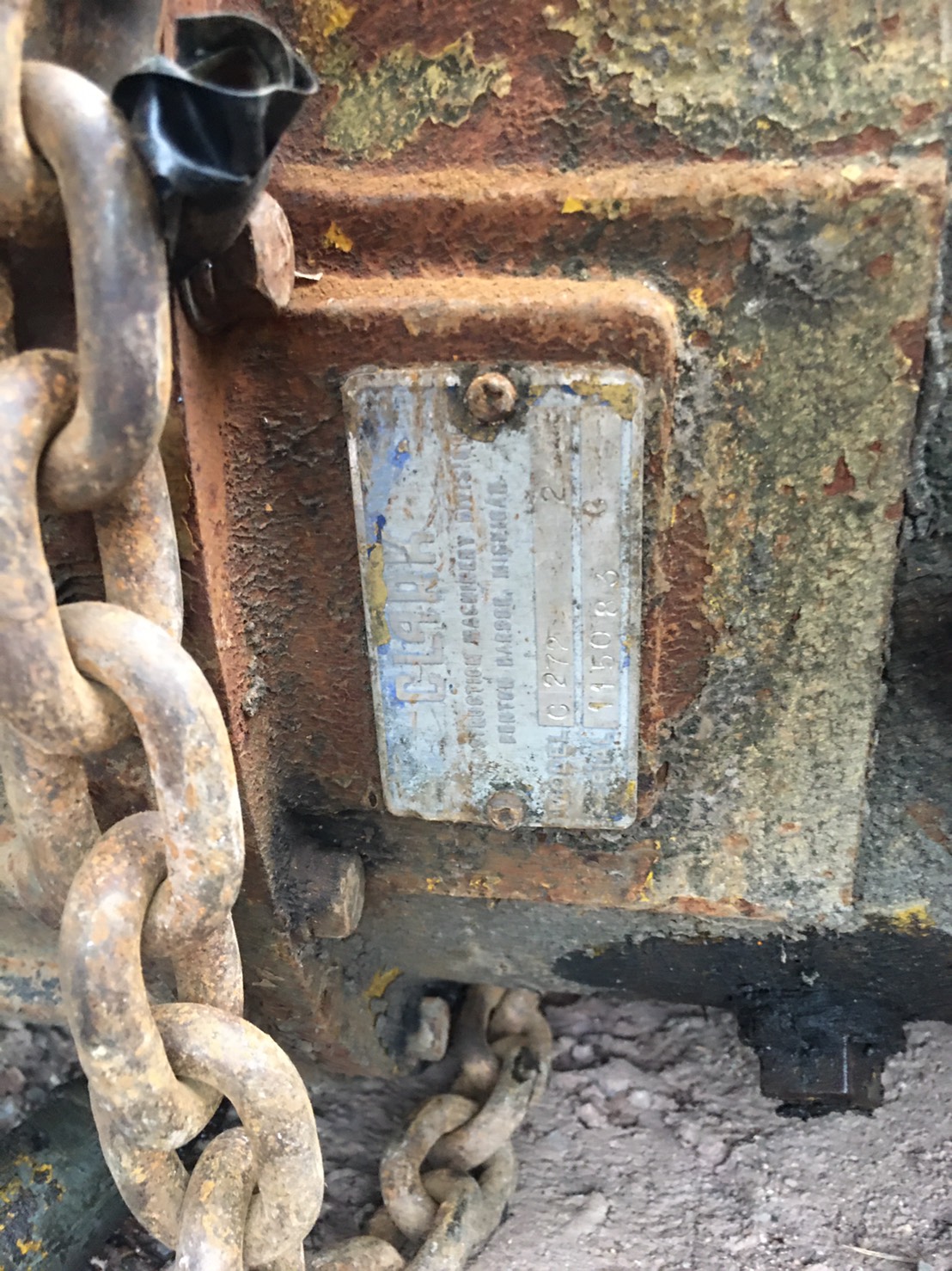 แยกอะไหล่รถตักCLARK ทุกชิ้น