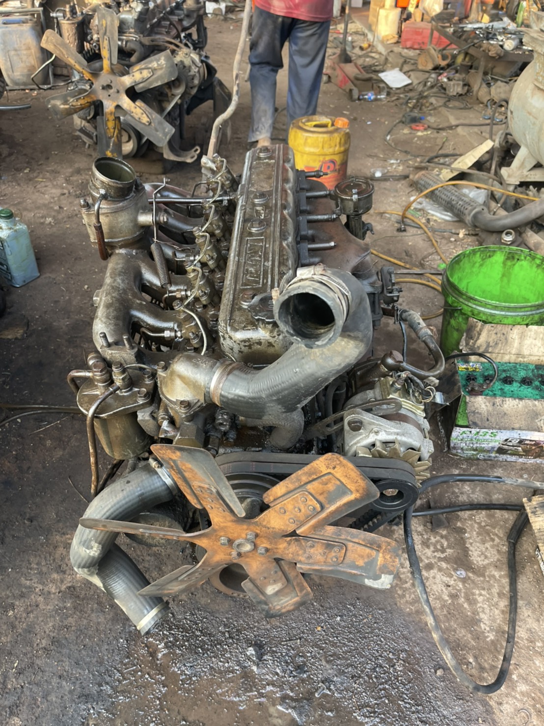 เครื่อง ISUZU 6BB1 145 แรง พร้อมเกียร์ 38000 บาท 0816278866