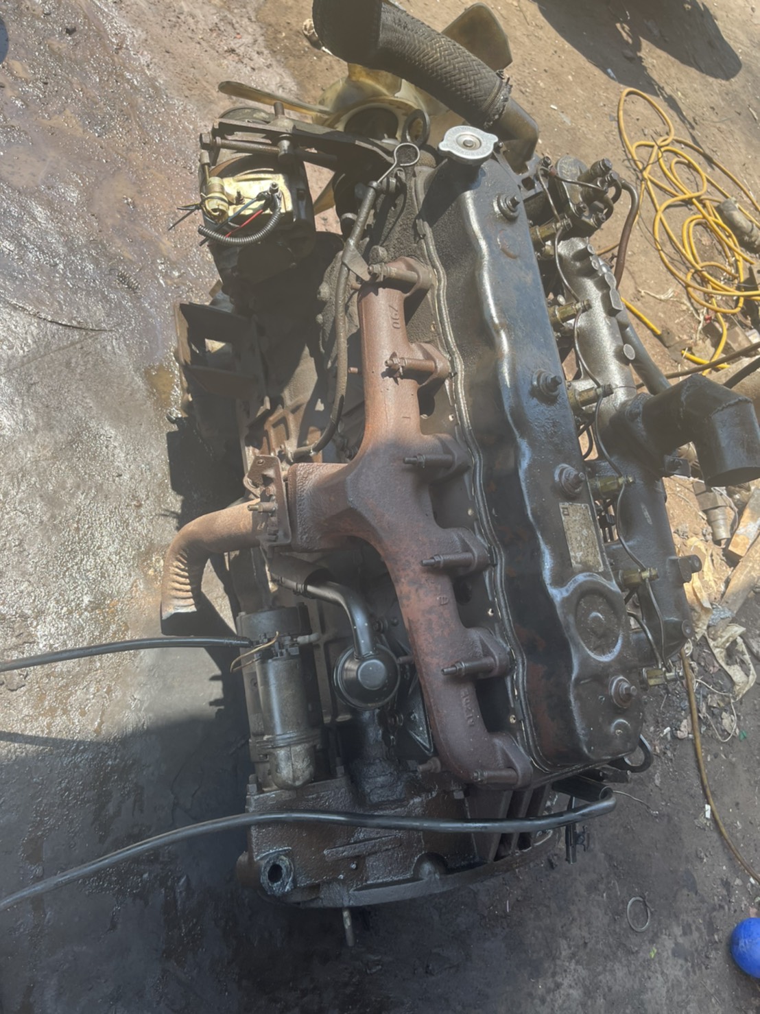 เครื่อง ISUZU 6BD1 165 แรงม้า ปั้มลม