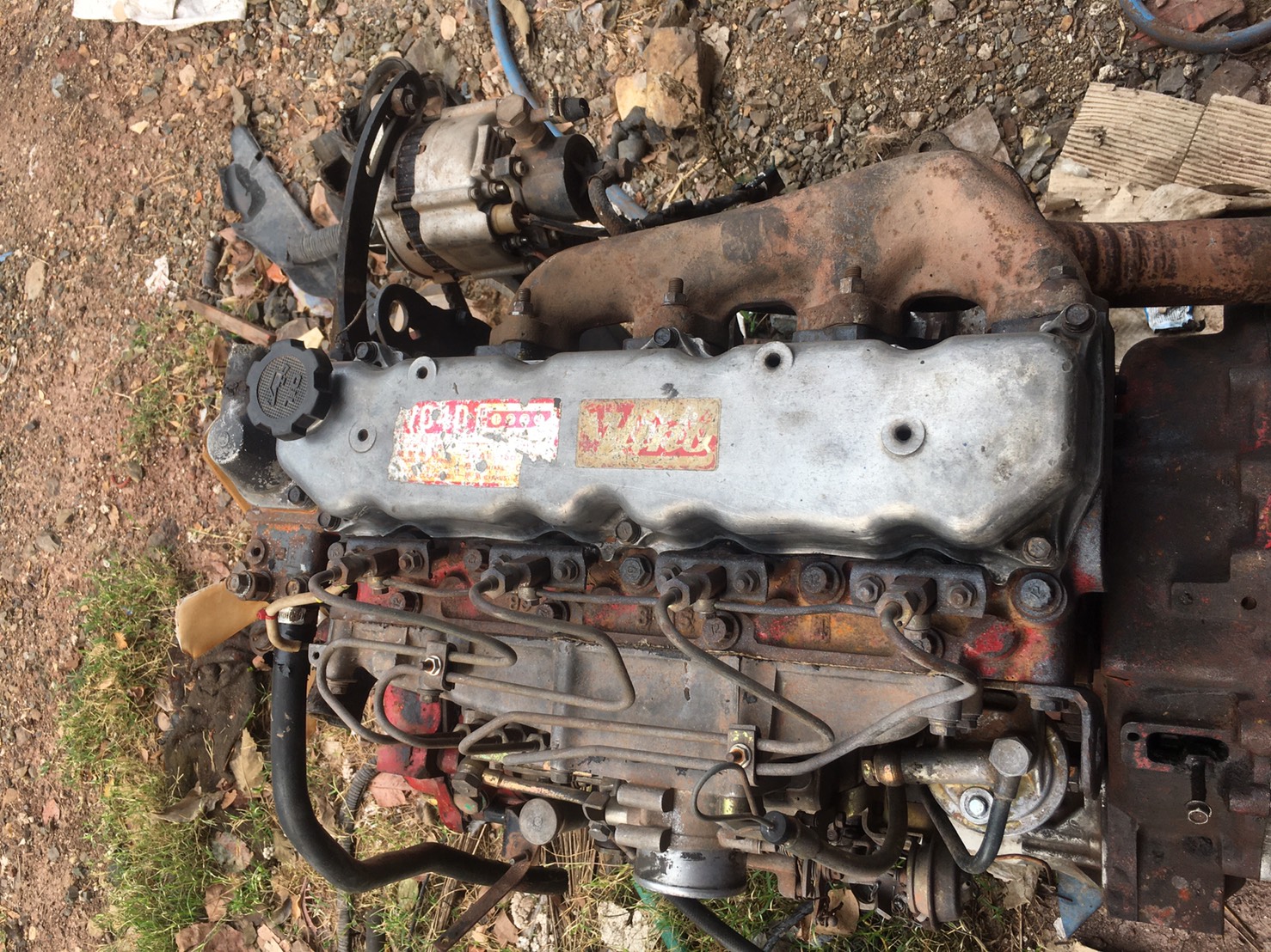 ขายเครื่อง Hino WO4D 117แรง ใบชื้อขาย 39000บาท