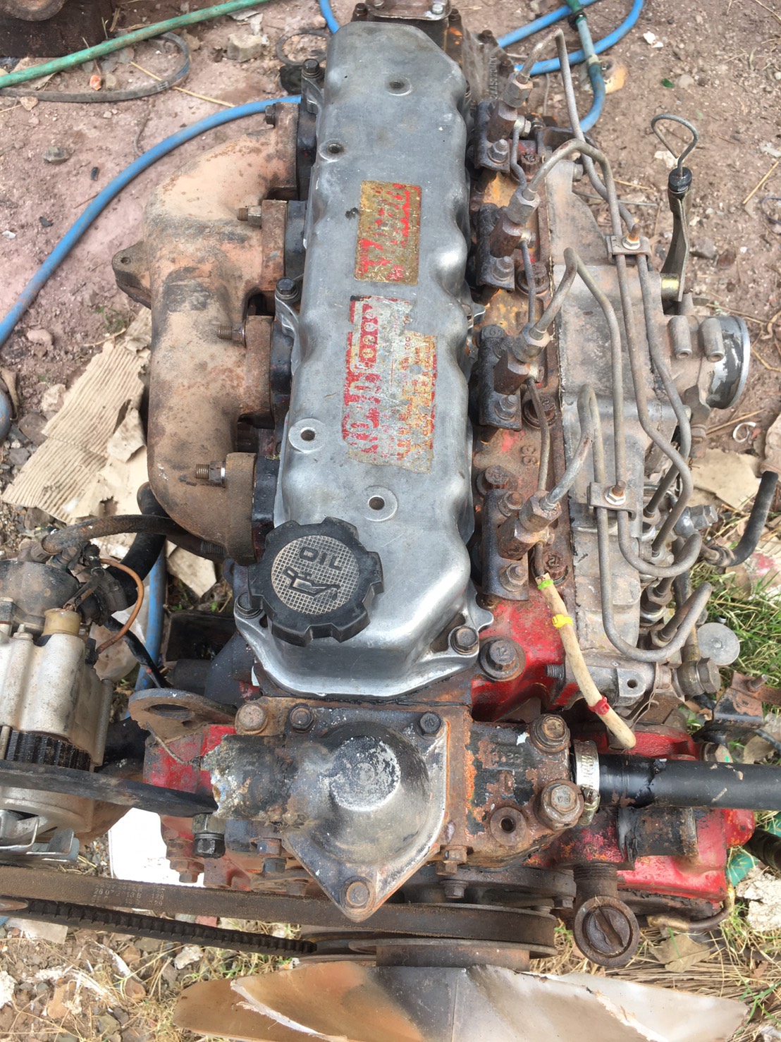 ขายเครื่อง Hino WO4D 117แรง ใบชื้อขาย 39000บาท