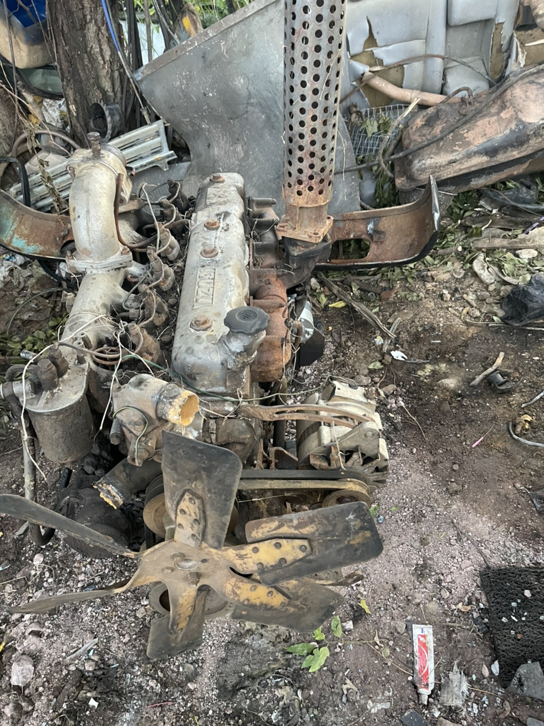 เครื่อง ISUZU 6BD1 165 แรง พร้อมปั้มแบคโฮ 50000 บาท พร้อมใช้งาน 0816278866