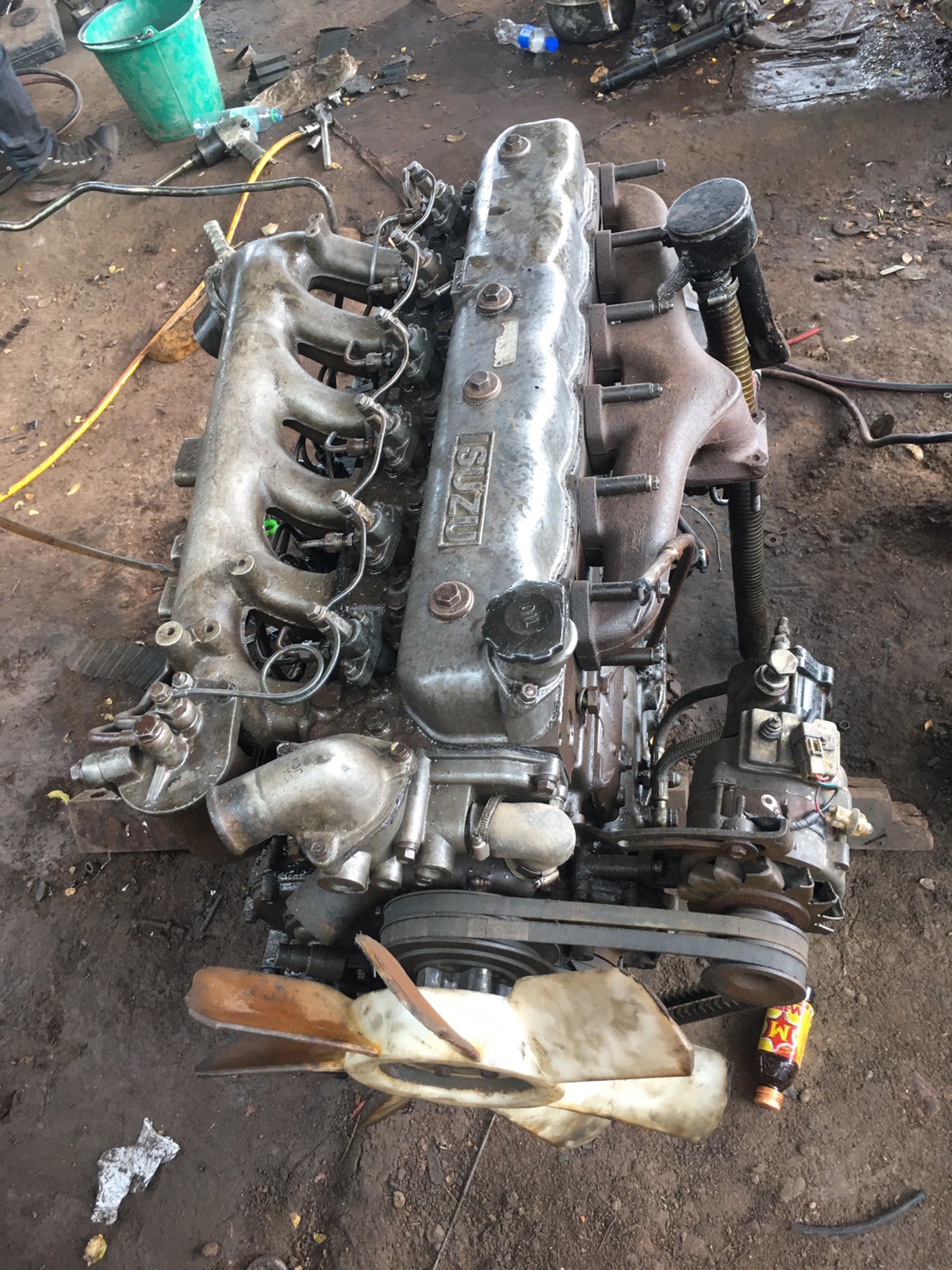 ISUZU 6BF1 170แรง ปั้มลม 45000 บาท