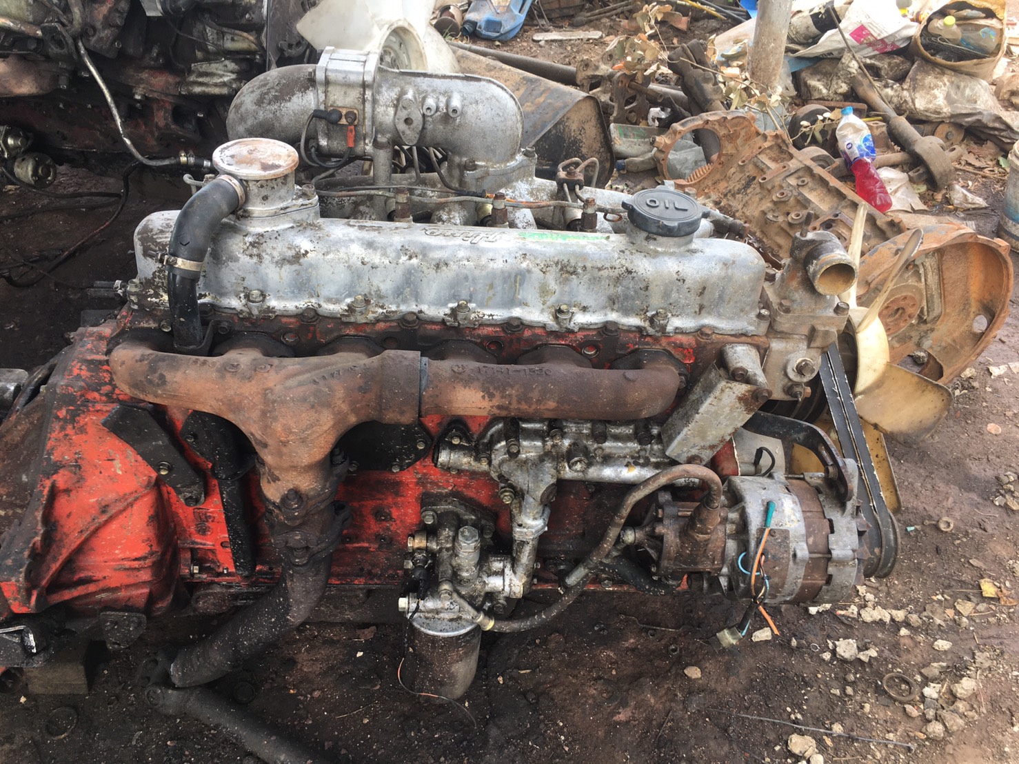 เครื่อง HINO 168 แรง EH700    50000 บาท พร้อมใช้งาน