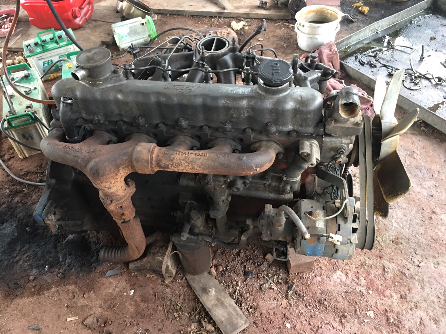 เครื่อง HINO 168 แรง EH700 45000 บาท