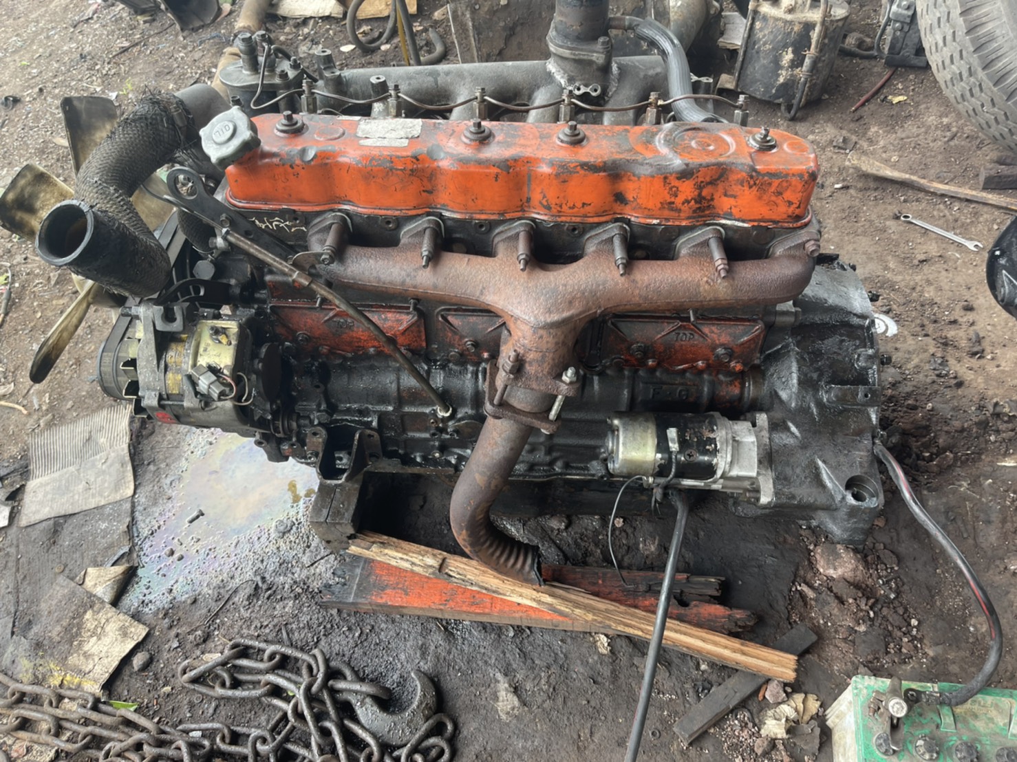 เครื่อง ISUZU 6BG1 175 แรงม้า เครื่อง ISUZU 6BG1 175 แรงม้า