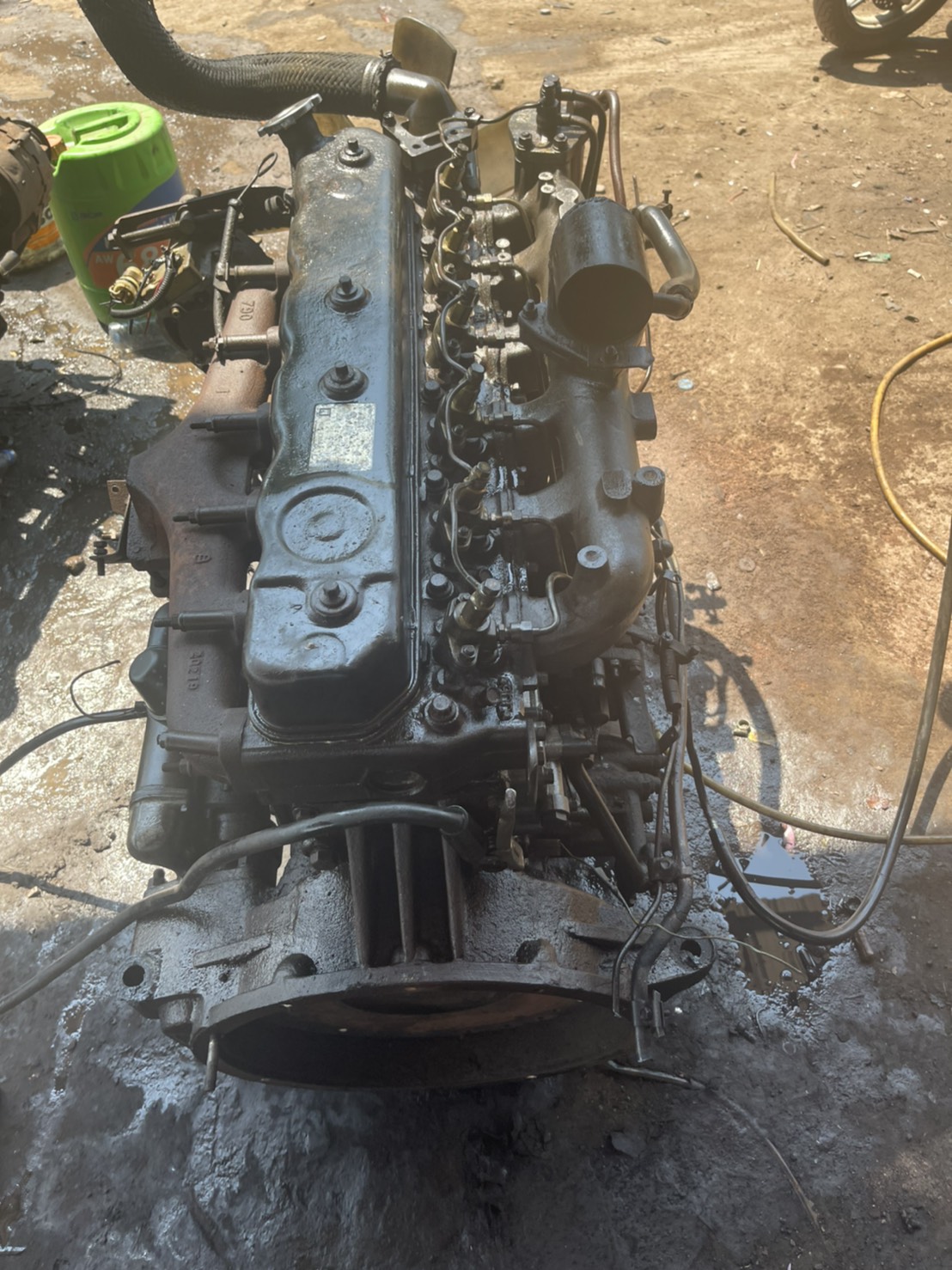 เครื่อง ISUZU 6BD1 165 แรงม้า ปั้มลม