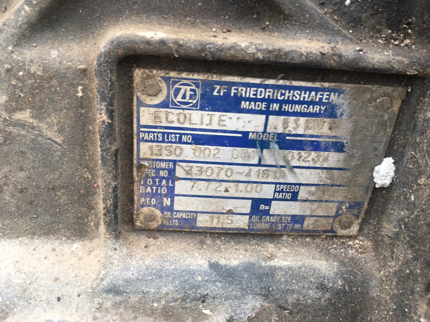 เกียร์ ZF 48000 บาท