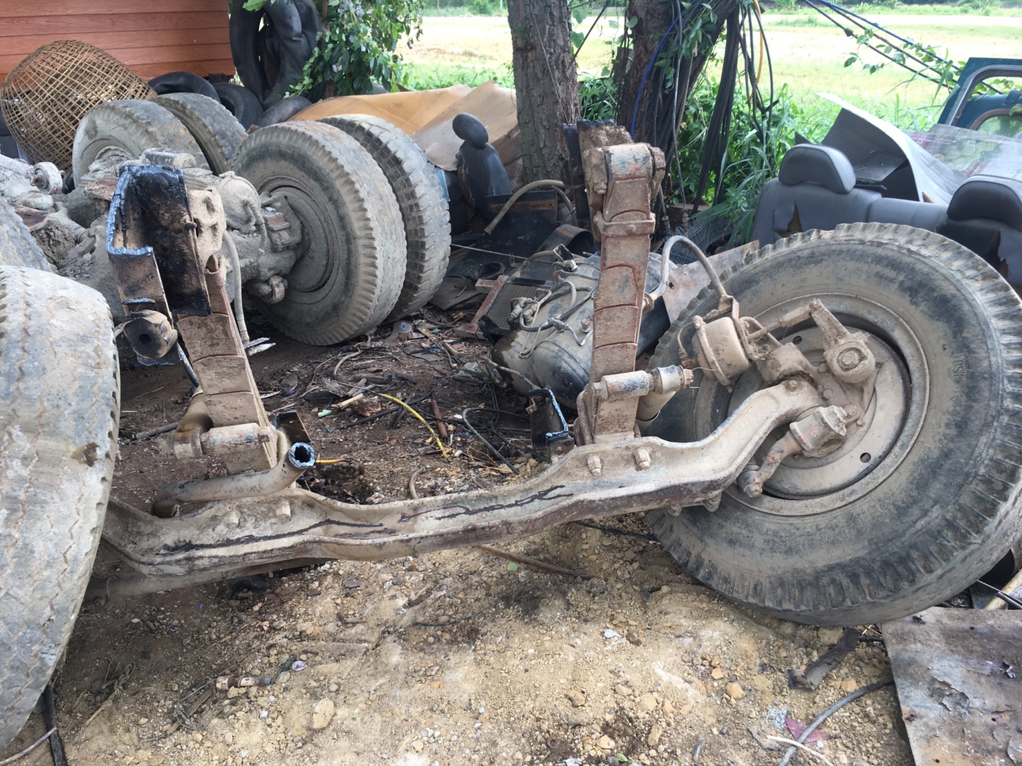 คานหน้า พร้อมแหนบ HINO 16500 บาท เบรคแห้ง