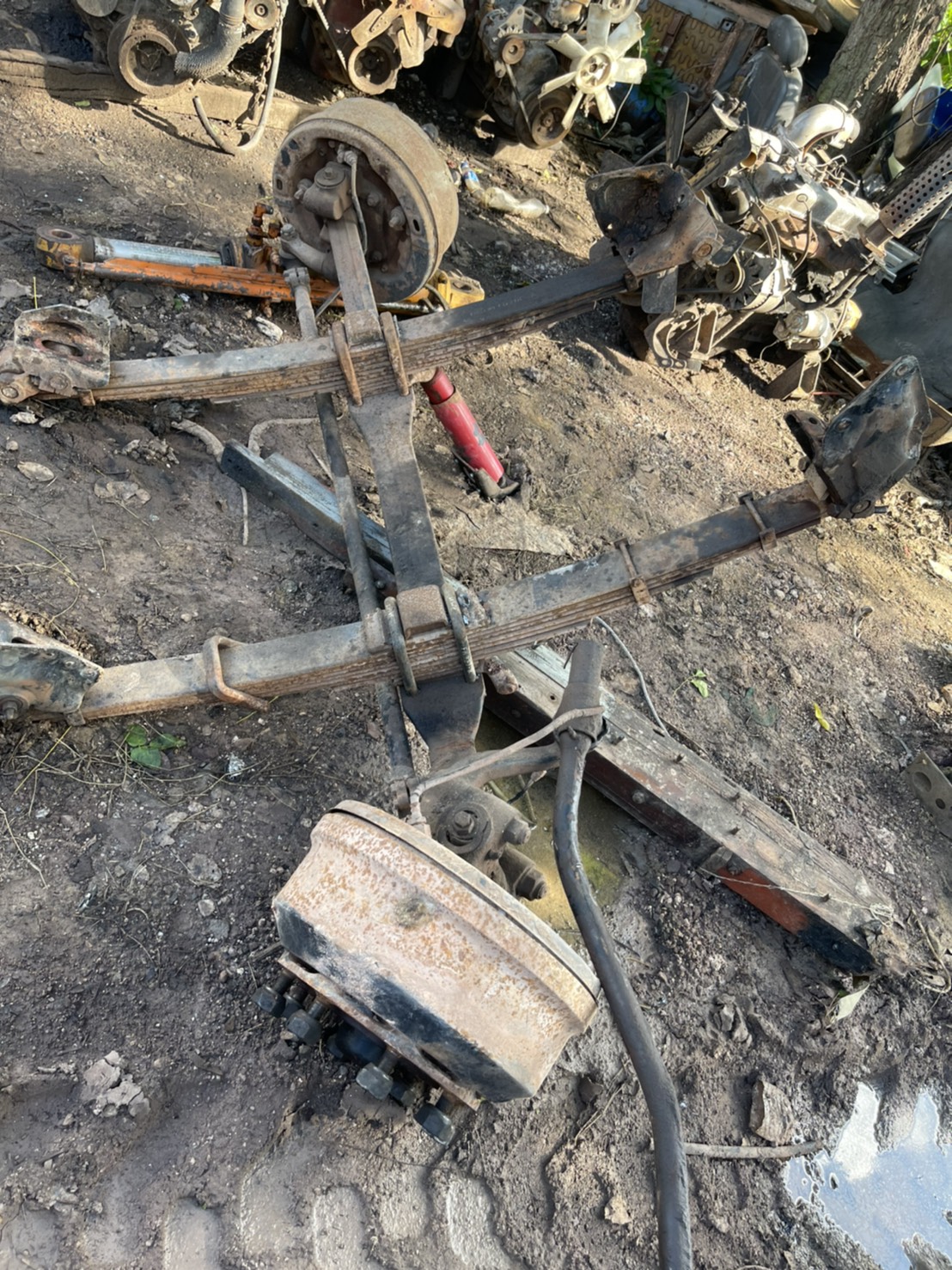 คานหน้า ร็อกกี้ พร้อมแหนบ 20000 บาท พร้อมใช้งาน 0816278866