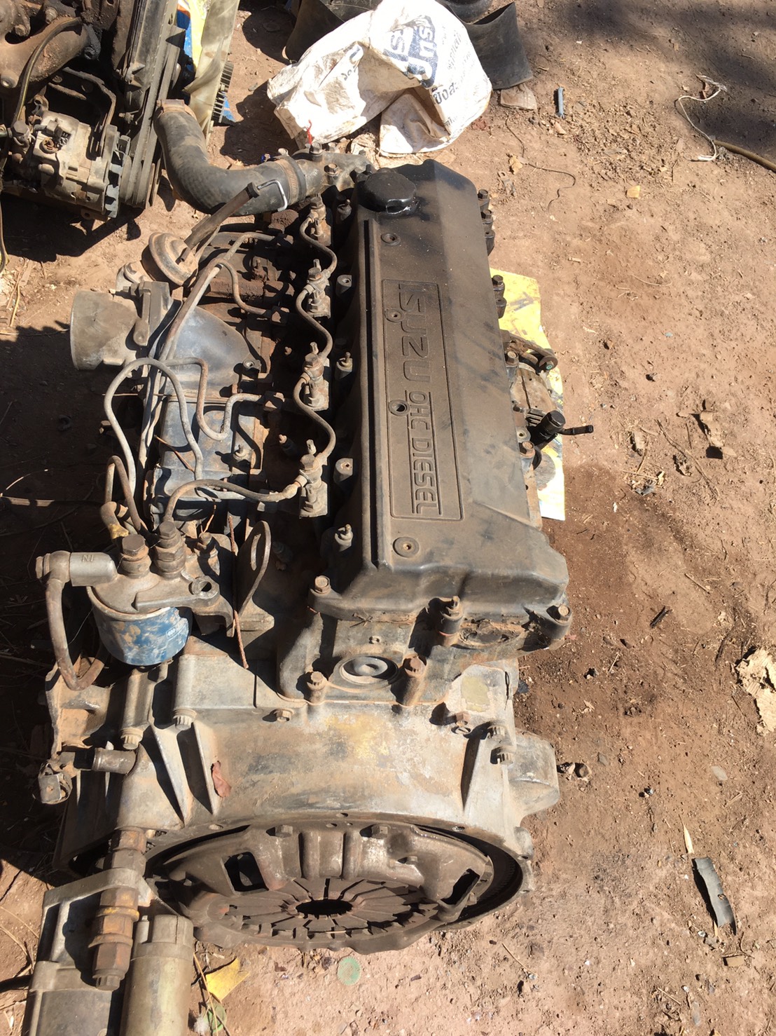 เครื่อง ISUZU 120 แรง 4HF1 เครื่องหลวม 26000บาท 0816278866