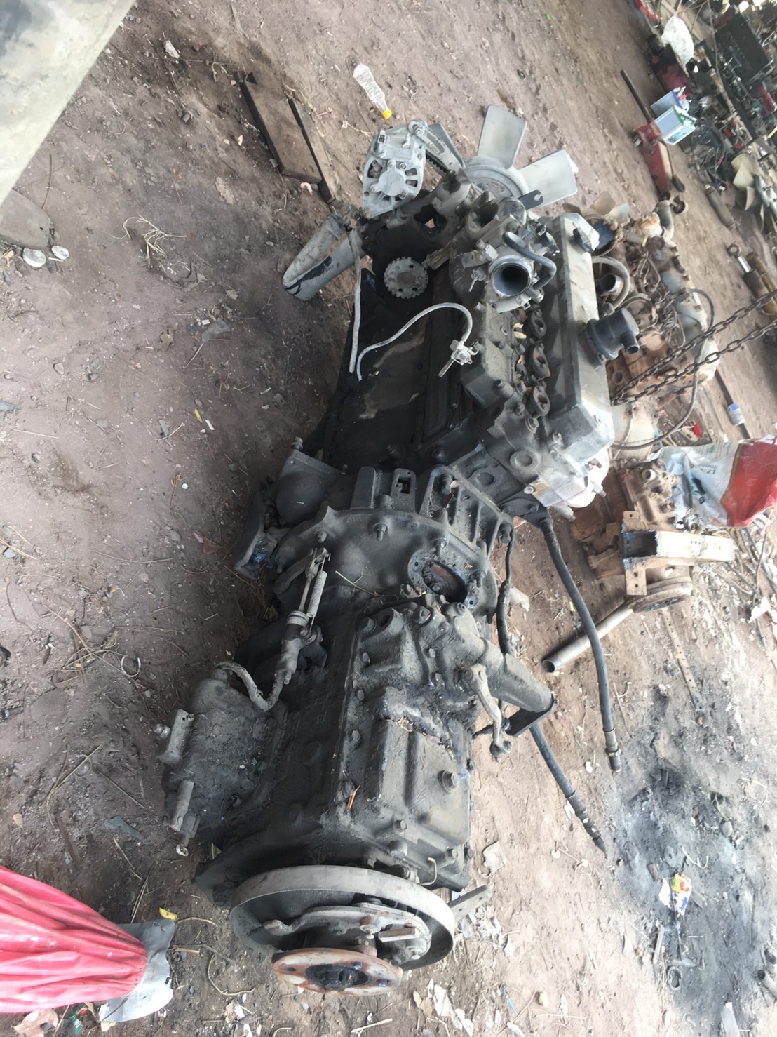 เกียร์ ฟูโซ่ M8-2 6เกียร์ถอย พร้อมเกียร์ฝาก 28000บาท