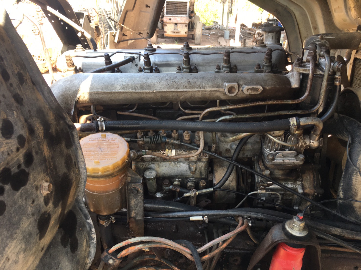 ขายเครื่อง ISUZU 6BF1 170แรงปั้มลม ใบชื้อขาย52000บาท พร้อมใช้งาน0816278866