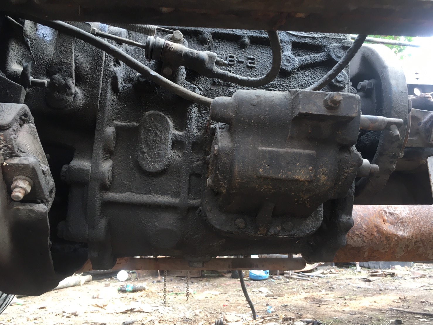 เกียร์ ฟูโซ่ M8-2 6เกียร์ถอย พร้อมเกียร์ฝาก 28000บาท