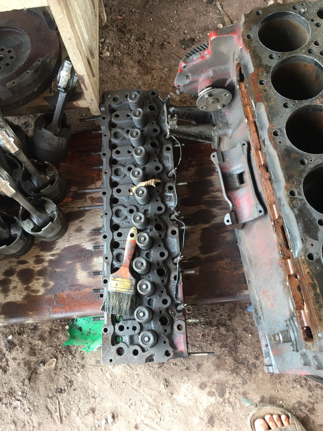 แยกอะไหล่ HINO HO7C ราคาเบาๆ ข้อเหวี่ยง STD