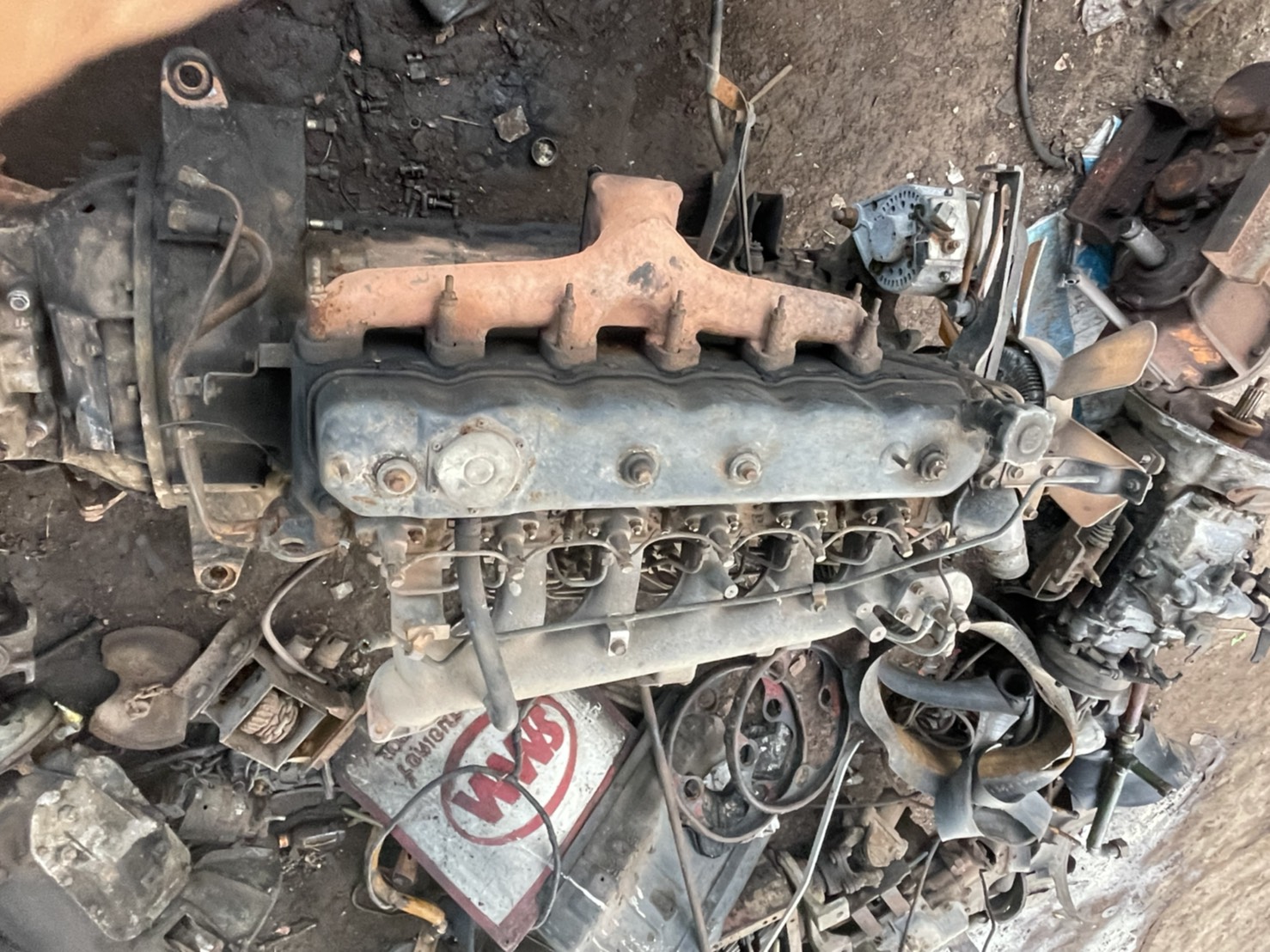 เครื่อง ISUZU 6BG1 175แรง พร้อมใช้งาน 60000 บาท 0816278866