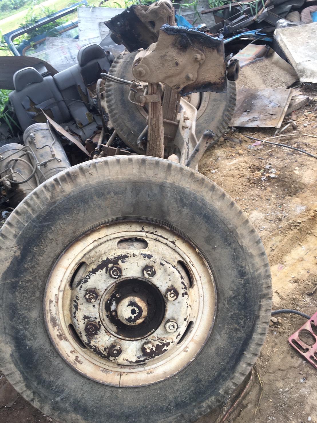 คานหน้า พร้อมแหนบ HINO 16500 บาท เบรคแห้ง