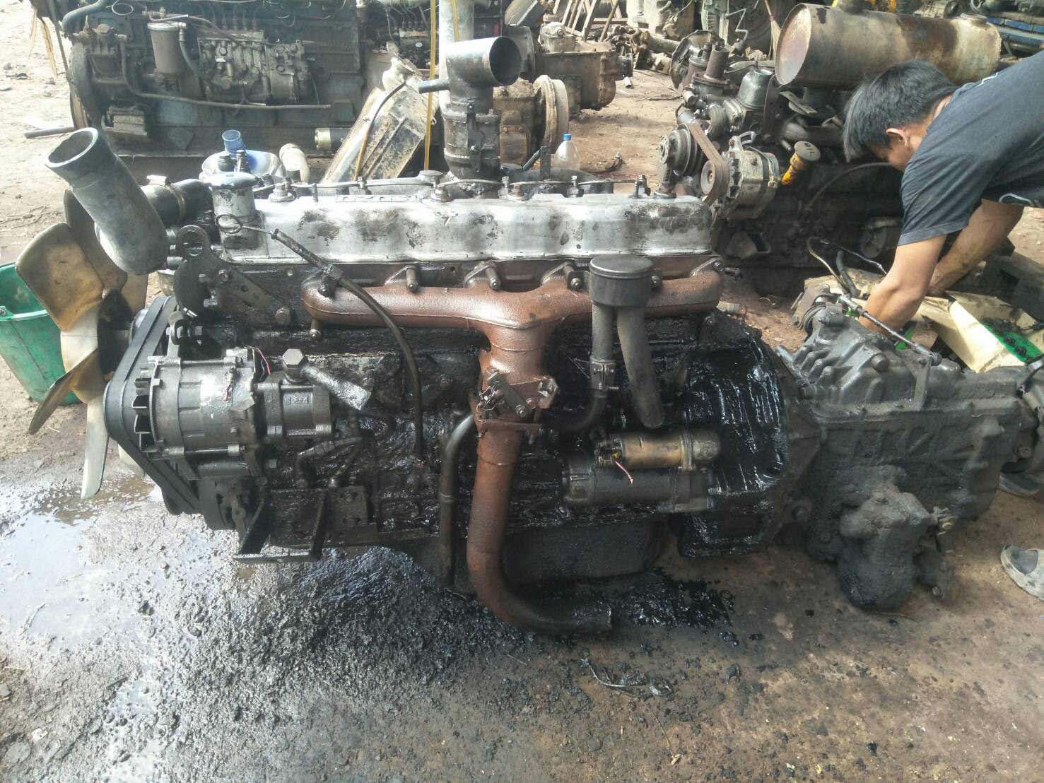 เครื่อง ISUZU 6BD1 165 แรง ปั้มลม ไม่รวมเกียร์ 45000 บาท 0816278866 พร้อมใช้งาน เครื่อง ISUZU 6BD1 165 แรง ปั้มลม ไม่รวมเกียร์ 45000 บาท 0816278866 พร้อมใช้งาน