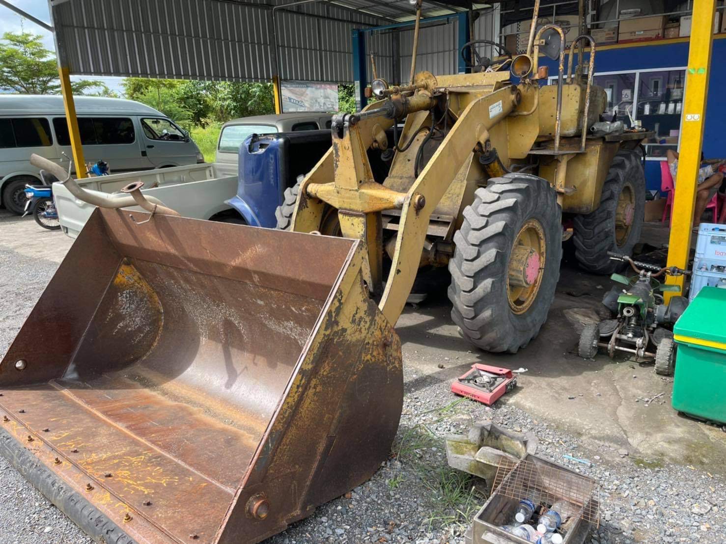 รถตัก JH 30  ต่อแขนแล้ว ฟิตเครื่องใหม่ รถตักข้าวโพด ยางดี พร้อมใช้งาน 220000 บาท 0816278866