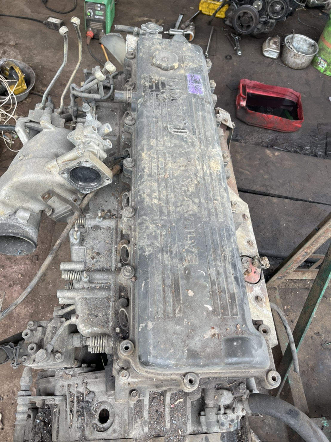 แยกอะไหล่ มิตชู 6M61  ทุกชิ้น 0816278866