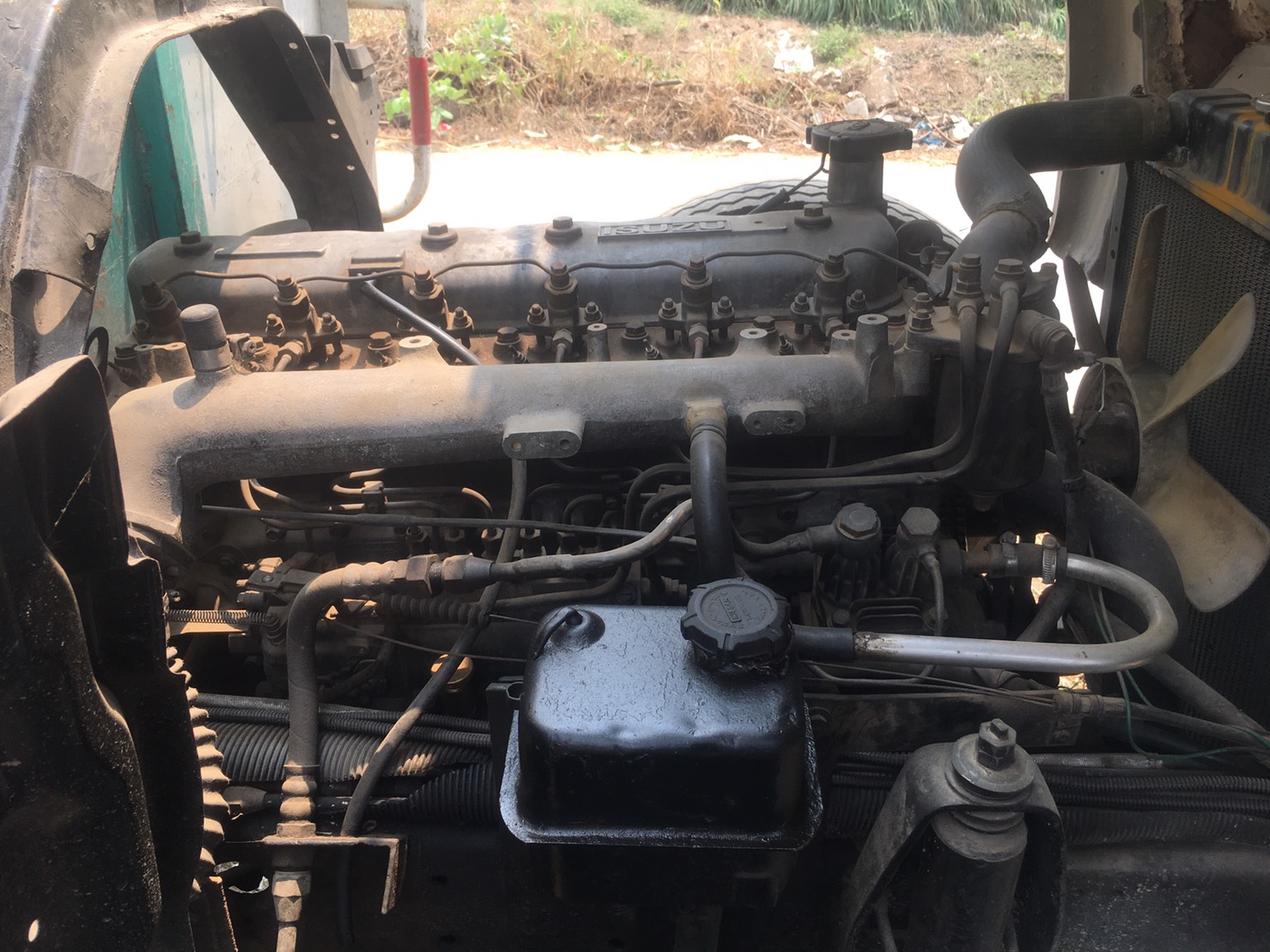 เครื่อง 6BD1ปั้มลม เพาเวอร์ 52000บาท มีเอกสารครลุมพร้อมใช้งาน