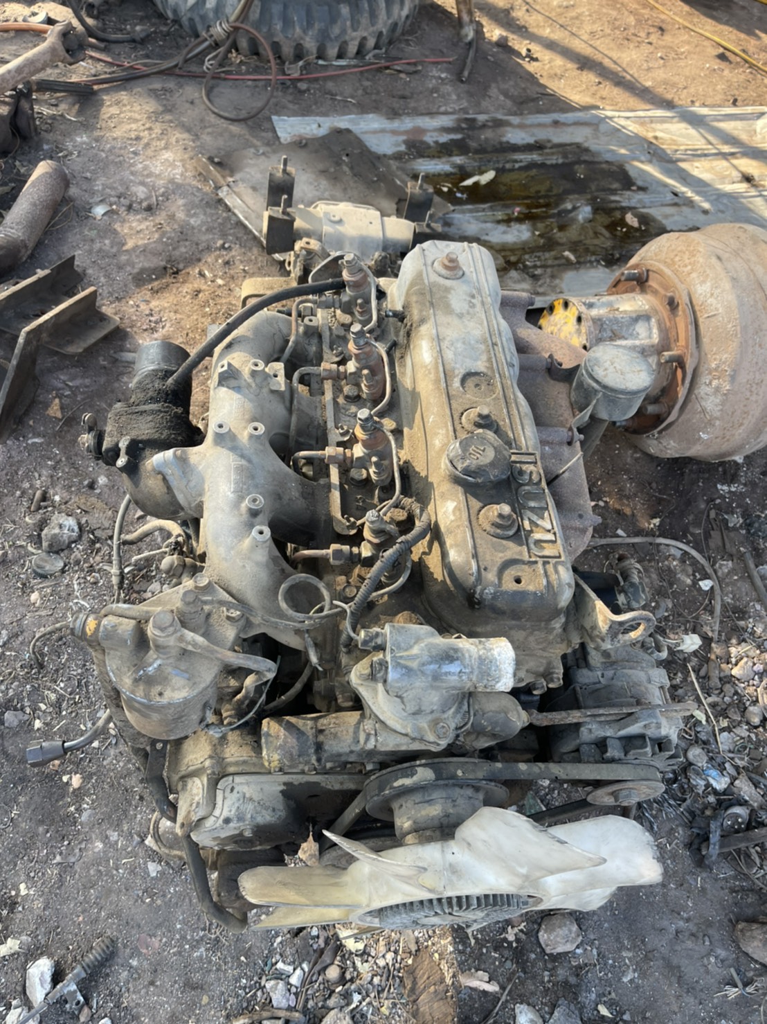 เครื่อง ISUZU 4BD1 115แรง พร้อมเกียร์ เครื่อง ISUZU 4BD1 115แรง พร้อมเกียร์