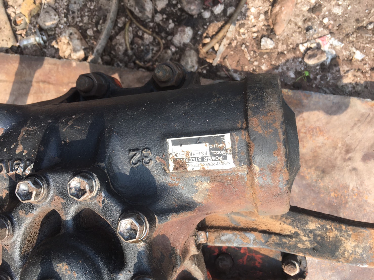 กระปุกเพาเวอร์ Hino 2K 8500บาท พร้อมใช้งานอะไหล่แท้ พร้อมแท่นยึด