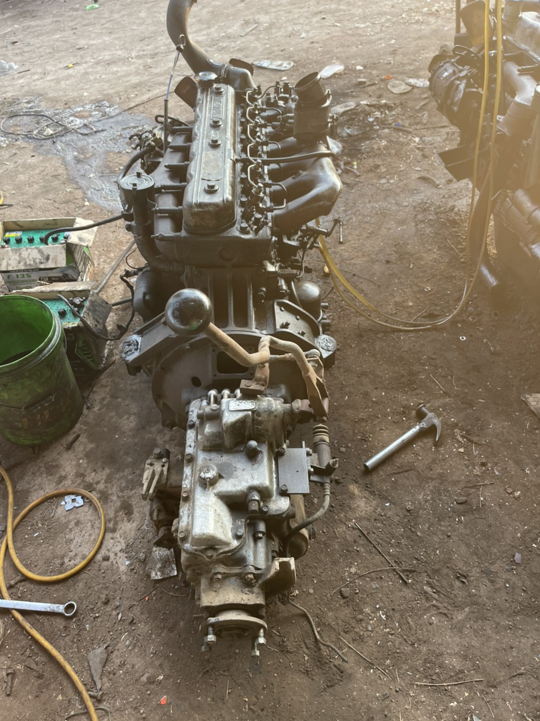 เครื่อง ISUZU 6BB1 145 แรง พร้อมเกียร์ 38000 บาท 0816278866