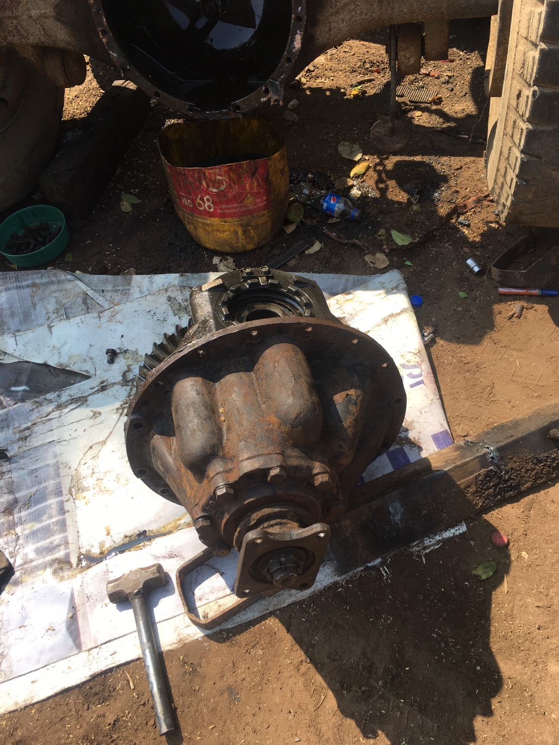 เพลามิชู 6/40 เฟื่องท้าย เสื้อเพลา เฟื่องสวยกริป 26000บาท