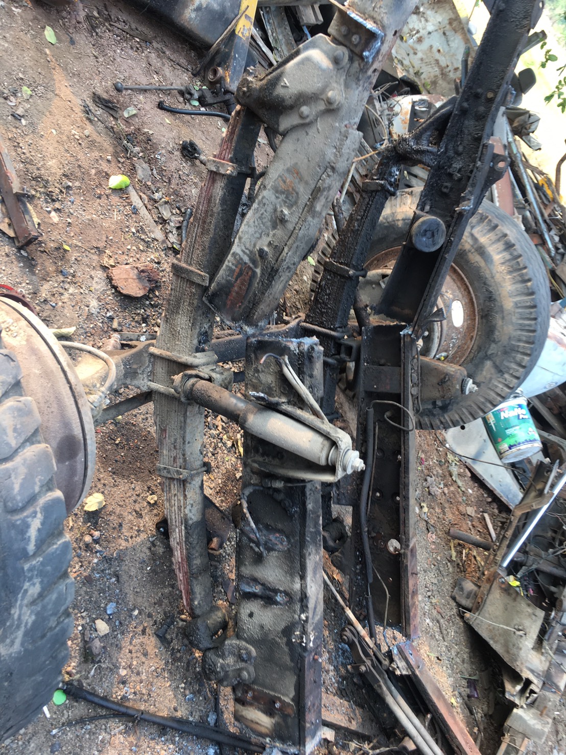 คานหน้า พร้อมแหนบ ISUZU หัวยาว 9000บาท