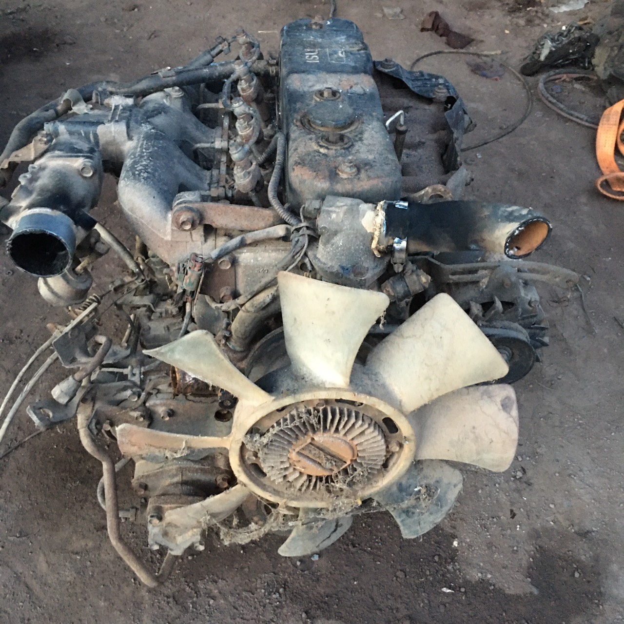 เครื่อง ISUZU 115 แรง 4BA1 45000 บาท ไม่มีเลข