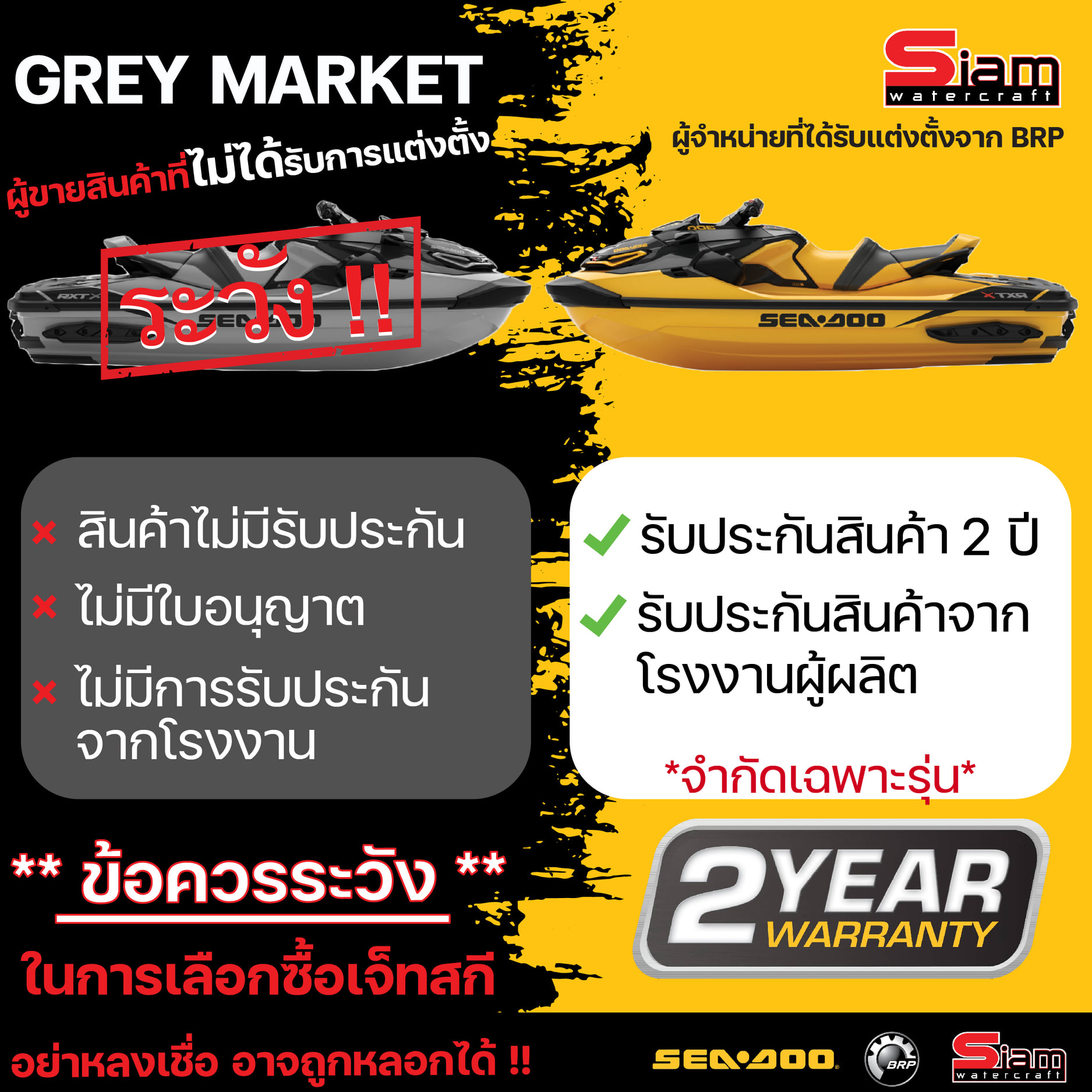 เจ็ทสกีซีดู Jet Ski Seadoo ผ่อนได้! เจ็ทสกีซีดู Jet Ski Seadoo ผ่อนได้!