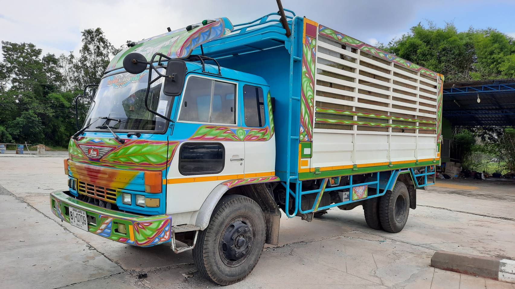 Hino FE ดั้มเกษตร เครื่อง EH700 เบรคทิฟฟี่ สภาพสวย