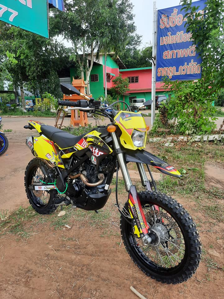 ขายลูกเดียว kawasaki D tracker 150  ด่วนๆ  รถสภาพดี